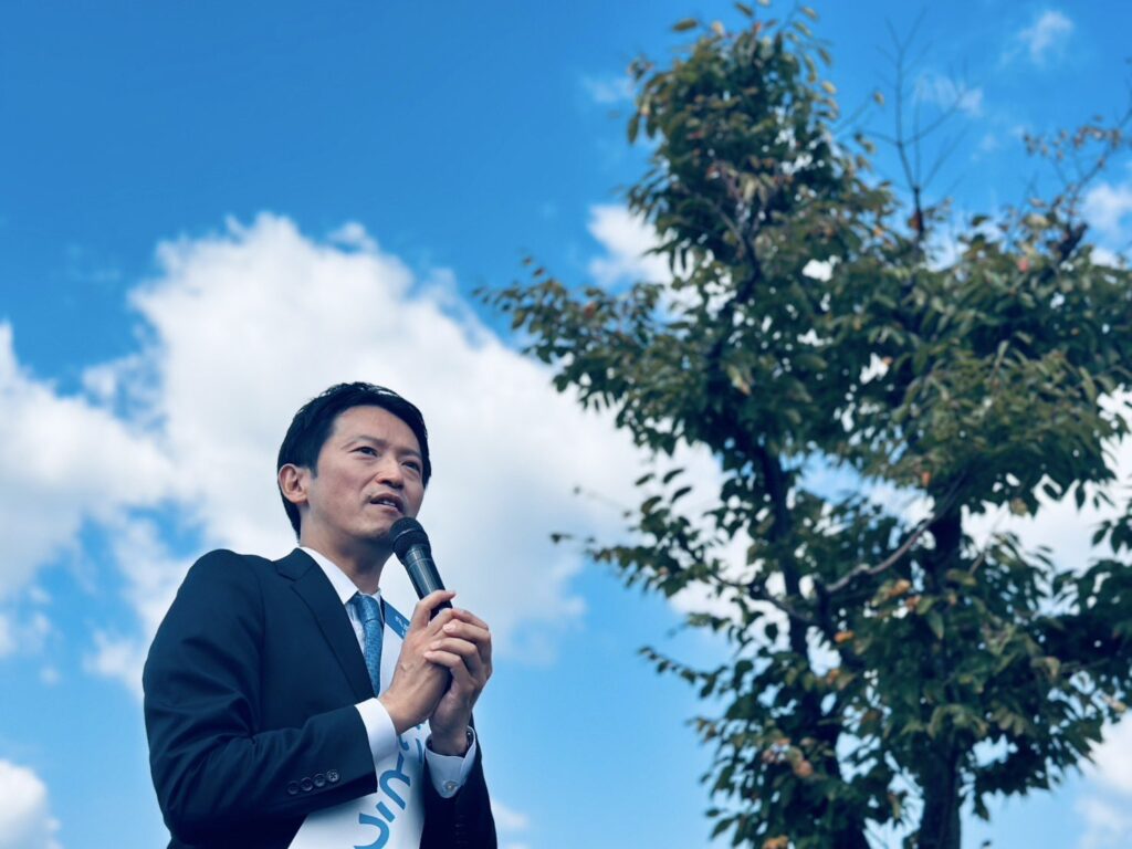 斎藤元彦氏の写真