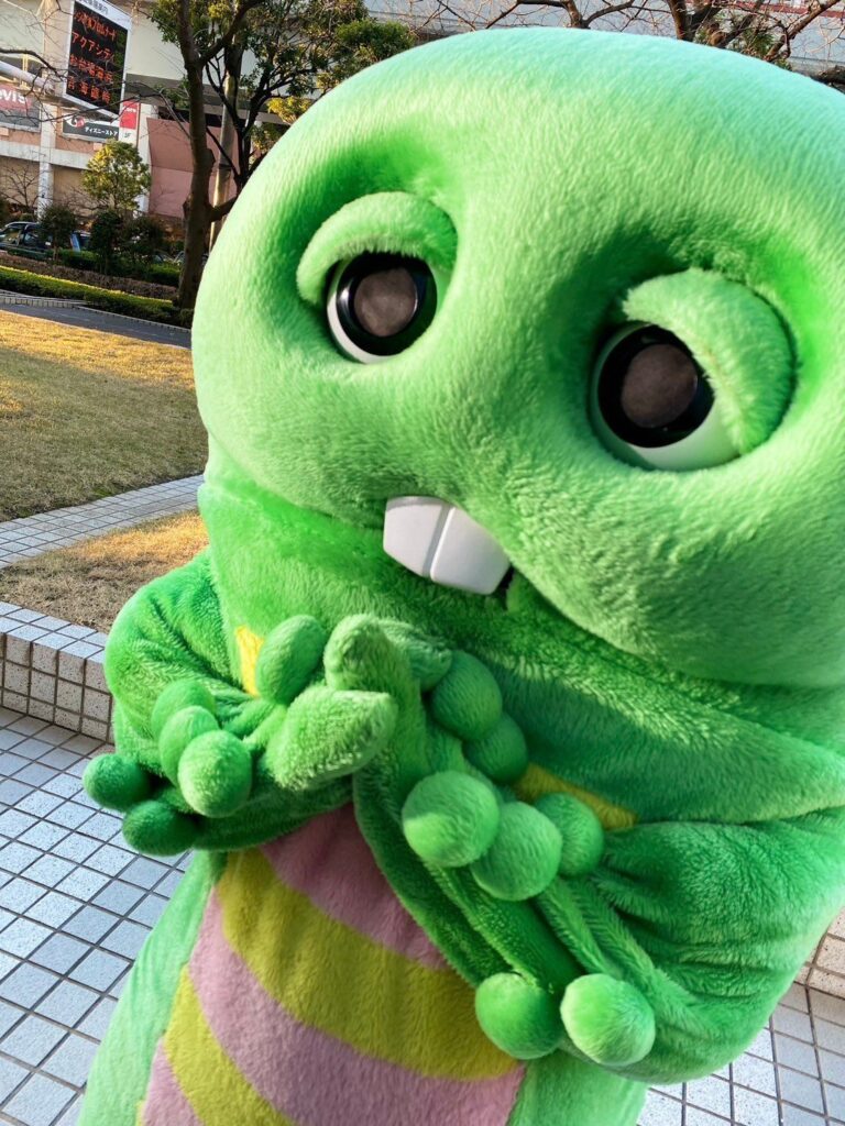 ガチャピン一人の写真