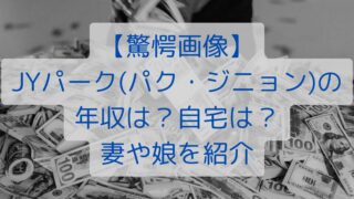 【驚愕画像】JYパーク(パク・ジニョン)の年収は？自宅は？妻や娘を紹介