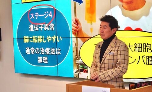 笠井信輔氏の公演写真